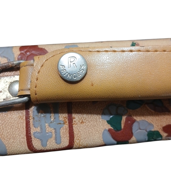 Princess R Vintage Egyptian Leather Handbag Top Handle Briefcase - Picture 4 of 16